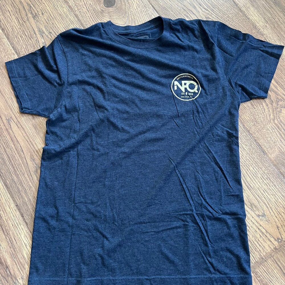 NFQ Men's Athletic Shirt Medium Heather Blue